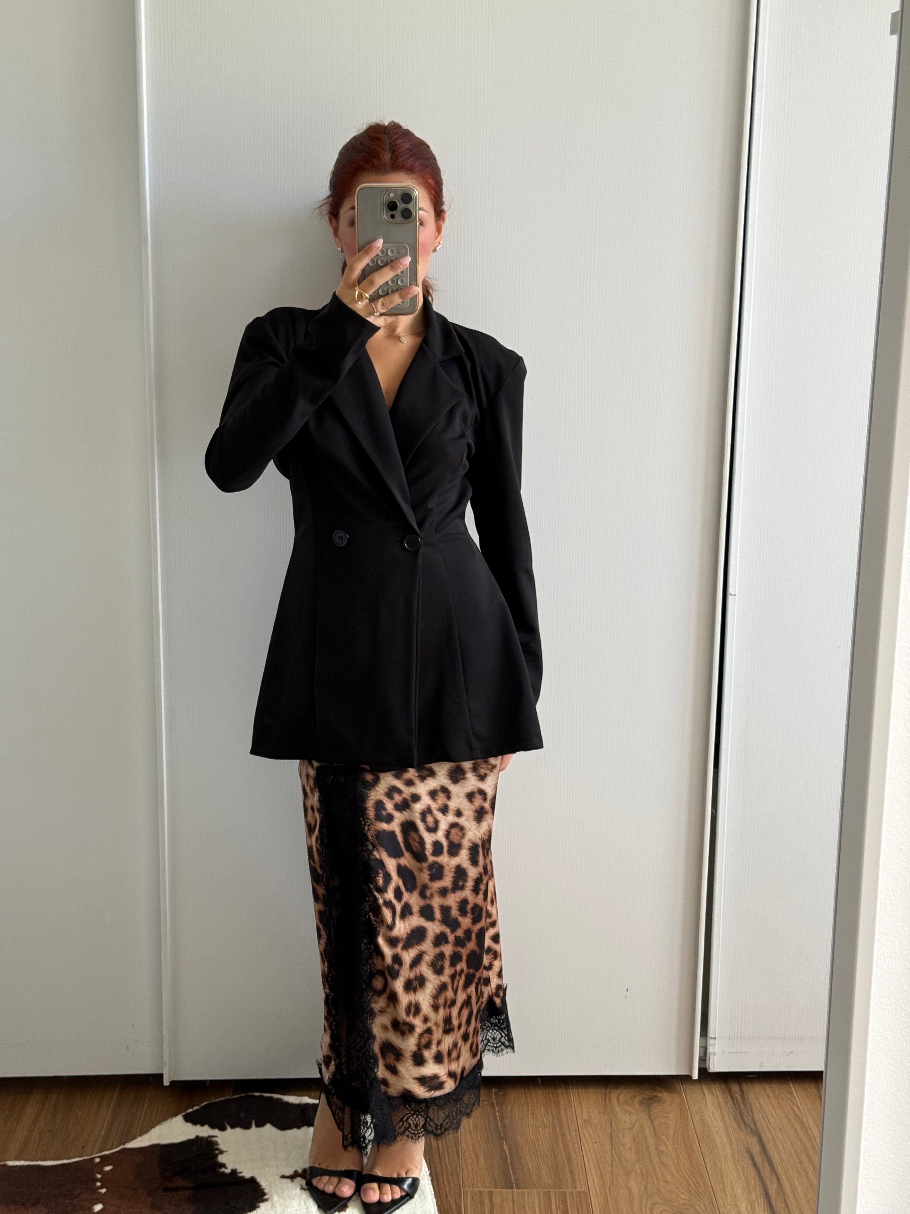 Blazer schiena scoperta