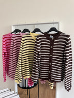 Cardigan righe