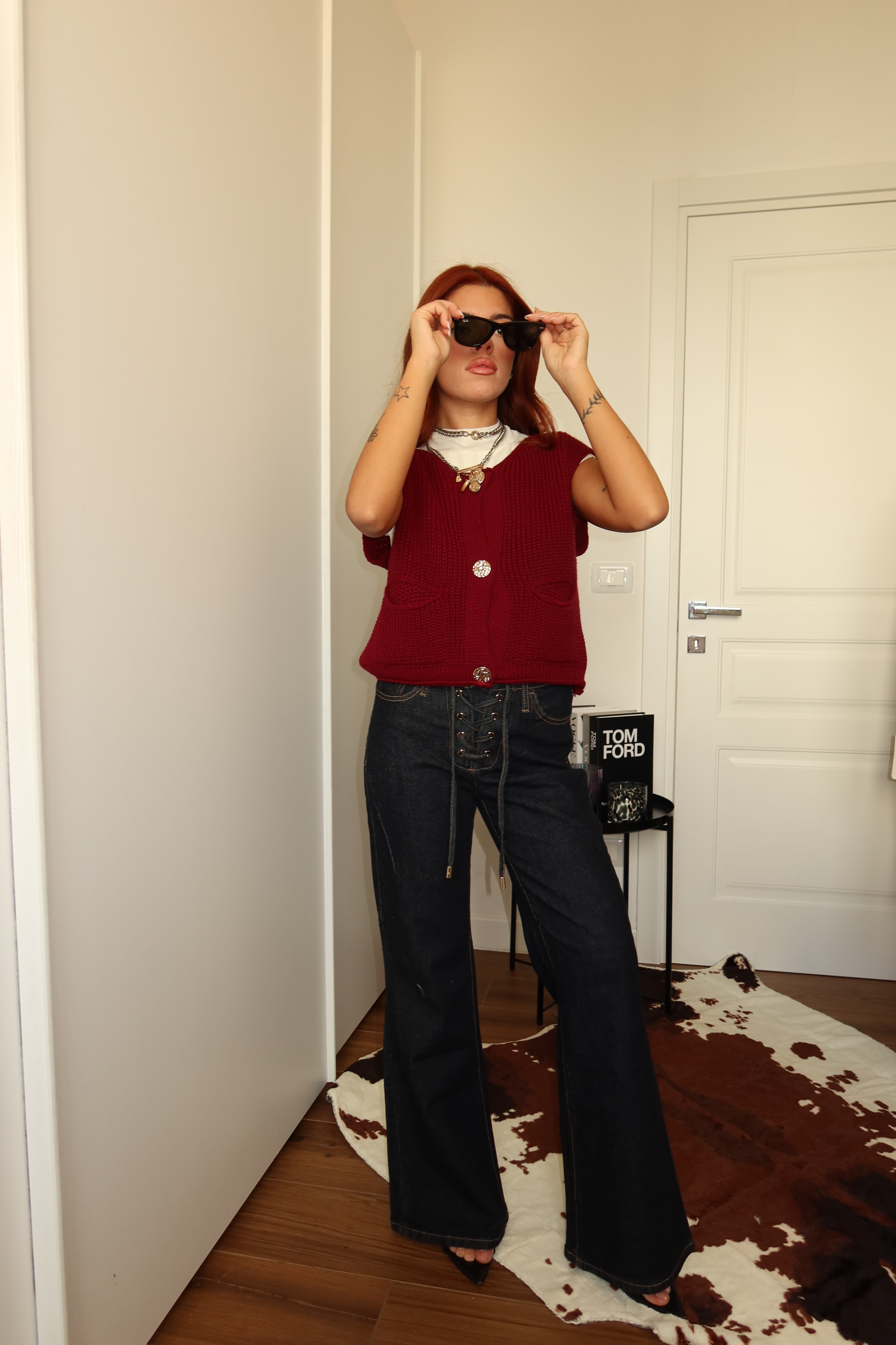 Gilet in maglia