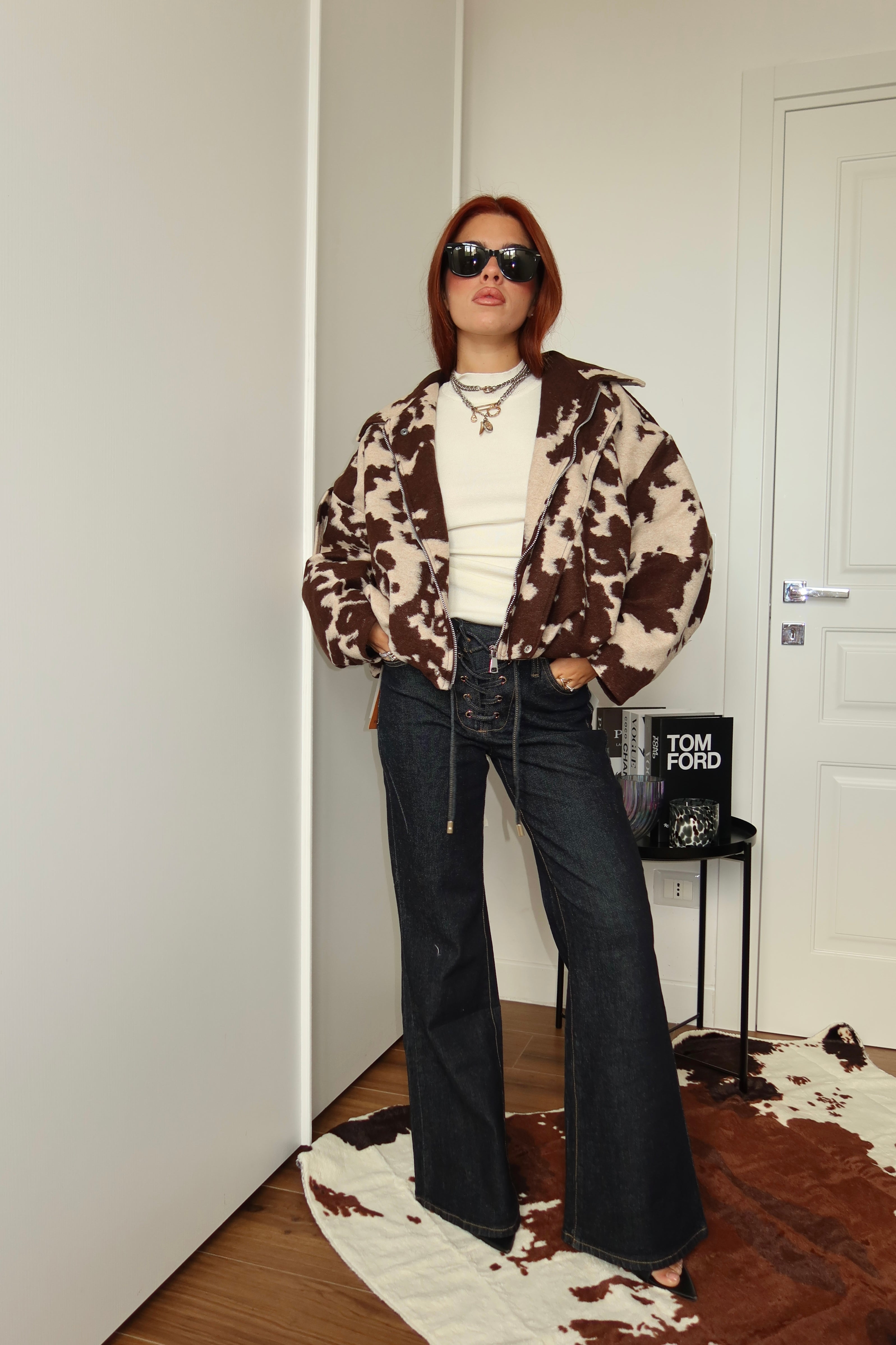 Jeans stringhe