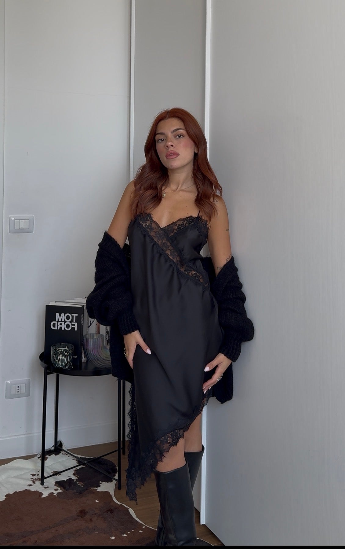 Abito con pizzo