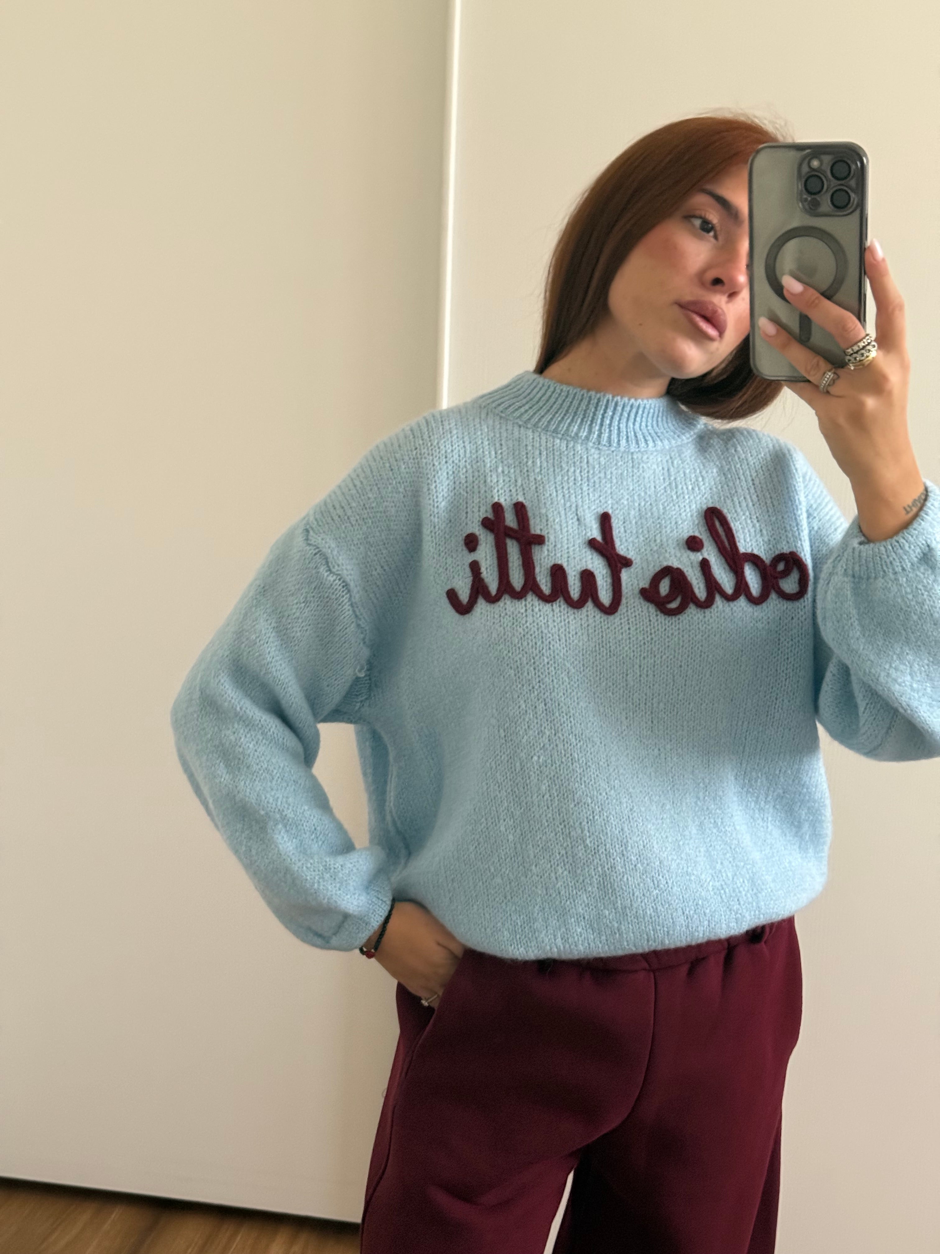 Maglione odio tutti