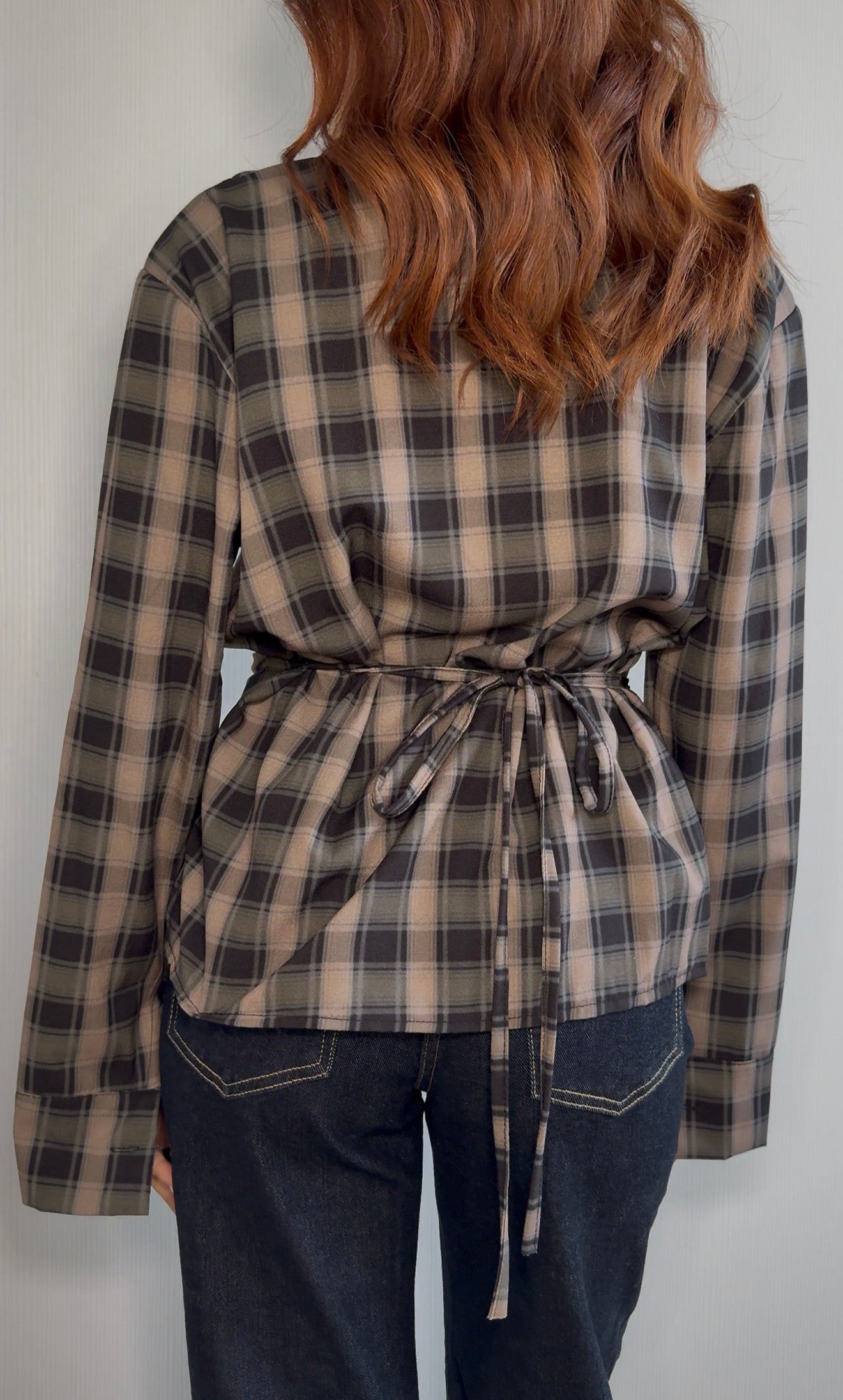 Camicia avvitata quadri