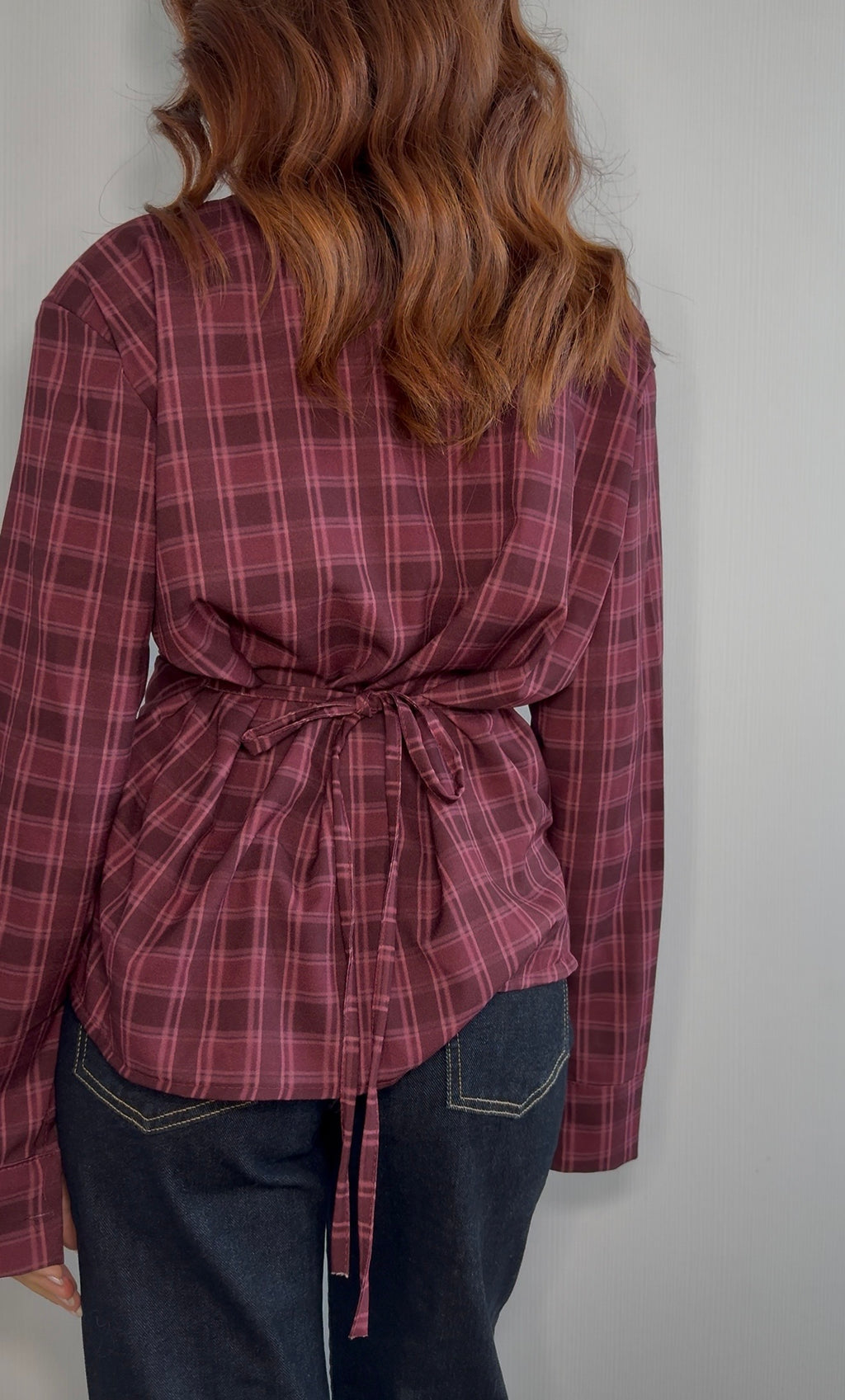 Camicia avvitata quadri